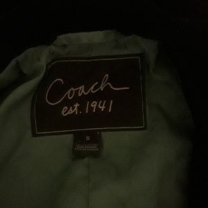 Authentic Coach Peacoat